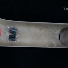 Накладка на стойку для доп. приборов Top-Tuning на Toyota Supra 80